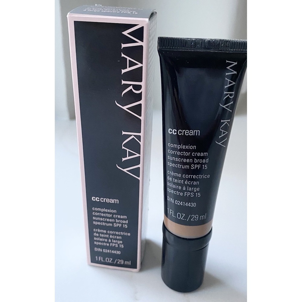 Mary Kay CC Cream Sunscreen Broad Spectrum SPF 15  072825 Deep 1 fl oz 6/24 Exp‎
